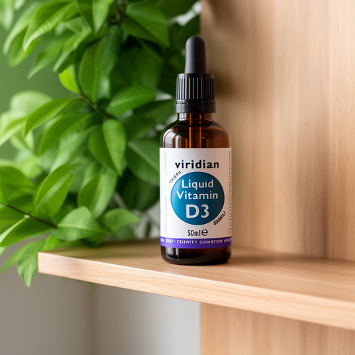 VIRIDIAN VITAMINA D3 2000IU liquida vegana 50ml.