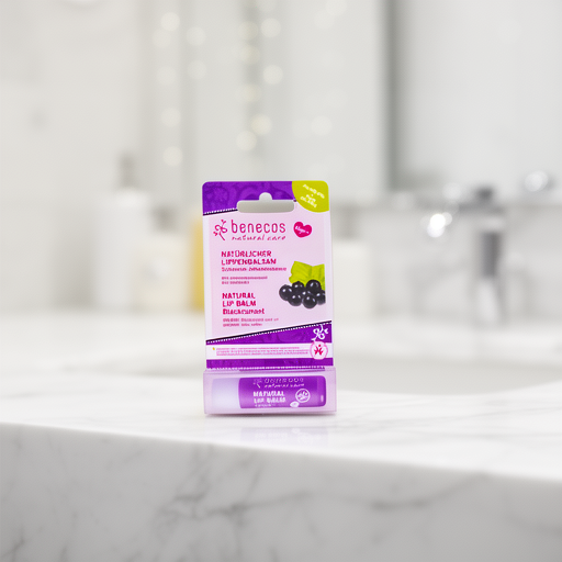 Benecos Balsamo Labial Vegano Grosella 4,8gr.