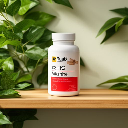 Raab Vitalfood Vitamina D3+k2 420mg 60 Cap Vegan Sg