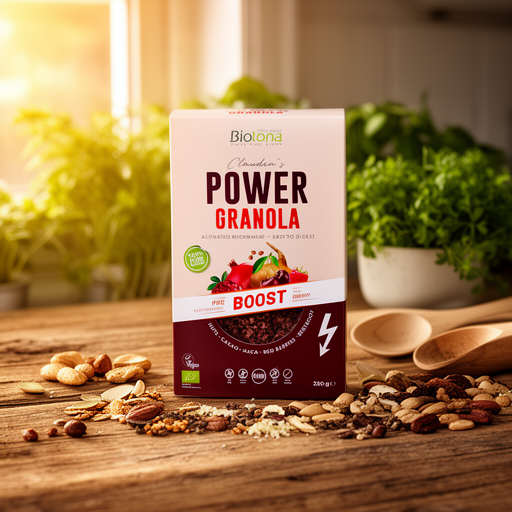 Biotona Power Granola Boost Muesli 250gr. Bio Vegan