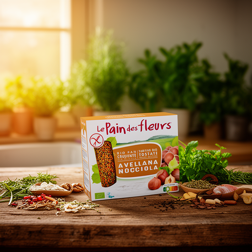 LE PAIN DES FLEURS CRACKER AVELLANA 150gr. BIO SG VEGAN