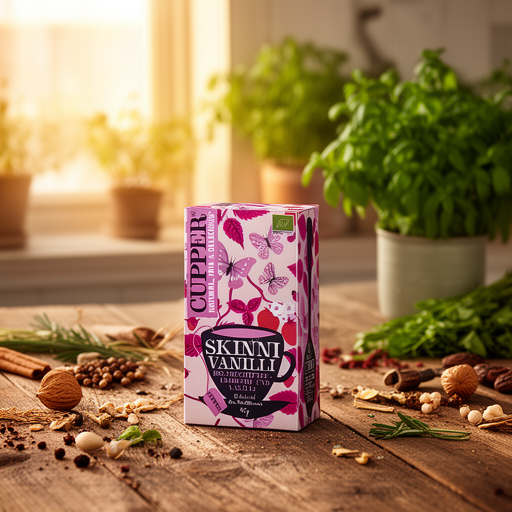 CUPPER FRESA Y VAINILLA infusion 20bolsitas. BIO VEGAN