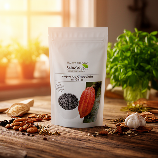SALUD VIVA COPOS DE CHOCOLATE en gotas 200gr ECO SG S/A VEGAN