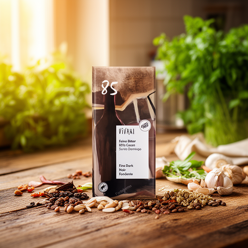VIVANI CHOCOLATE NEGRO 85% SANTO DOMINGO 80gr. BIO VEGAN