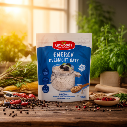LINWOODS ENERGIA AVENA OVERNIGHT original 300 gr VEGAN SG