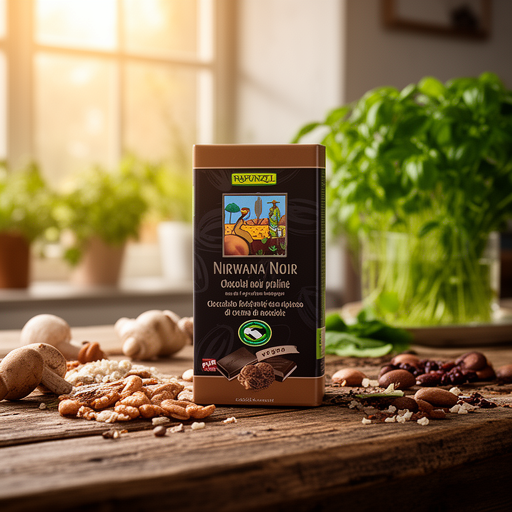 RAPUNZEL CHOCOLATE NEGRO NIRWANA 100gr. BIO VEGAN