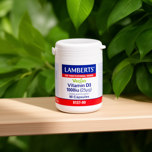 Lamberts Vitamina D3 1000ui 90cap. Vegan