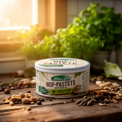 Allos Pate Vegetal con Finas Hierbas 125gr. Bio Vegan