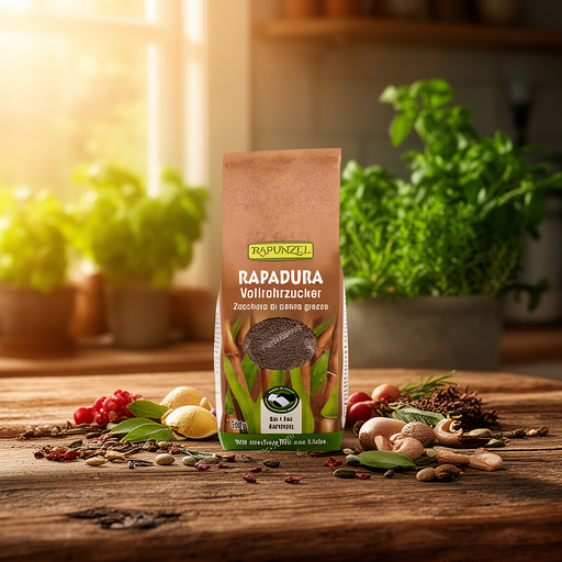 RAPUNZEL AZUCAR DE CAÑA RAPADURA integral 500gr. BIO VEGAN