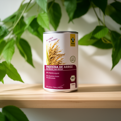 Raab Vitalfood Proteina de Arroz Natural 400gr. Bio Sg Vegan