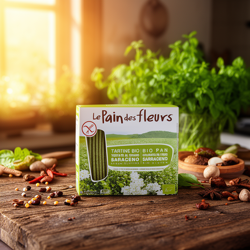 LE PAIN DES FLEURS CRACKER TRIGO SARRACENO 150gr. BIO SG VEGAN