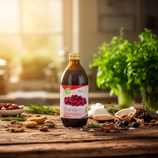 Biotona Jugo de Arandano Rojo 500ml. Bio Vegan