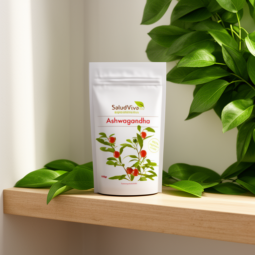 SALUD VIVA ASHWAGANDHA en polvo 125gr. BIO SG S/A VEGAN