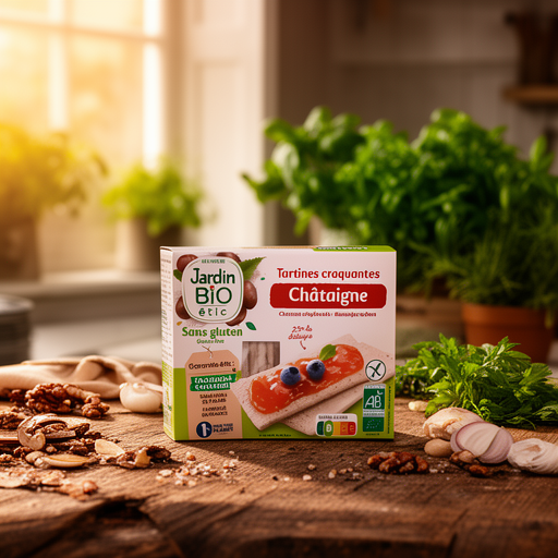 JARDIN BIO CRACKER DE CASTAÑA 150gr. BIO SG VEGAN