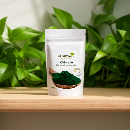 SALUD VIVA CHLORELLA 125gr. ECO SG S/A VEGAN
