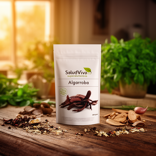 SALUD VIVA ALGARROBA en polvo 250gr. ECO SG S/A VEGAN