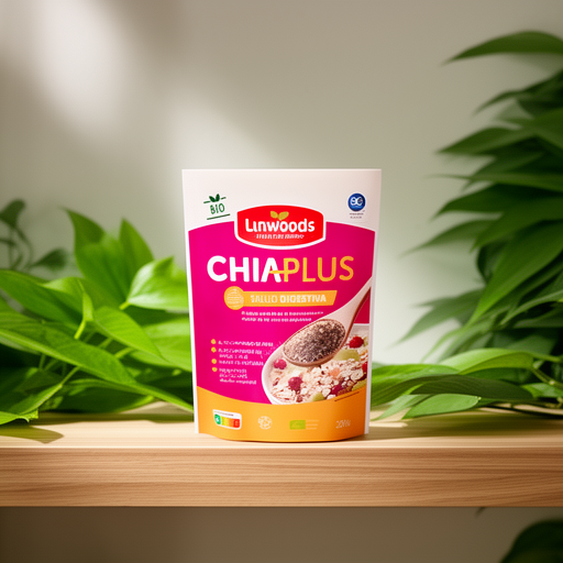 LINWOODS CHIA PLUS salud digestiva 200gr. BIO VEGAN SG