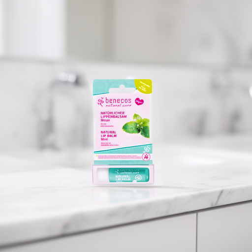Benecos Balsamo Labial Vegano Menta 4,8gr.