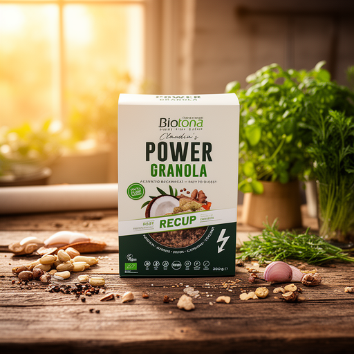 Biotona Power Granola Recup Muesli 250gr. Bio Vegan