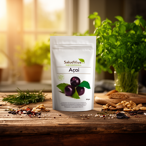 SALUD VIVA AÇAI en polvo 50gr. BIO SG S/A VEGAN