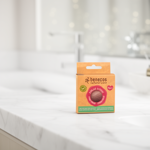 Benecos Esponja Konjac Te Verde Piel Mixta. Vegano
