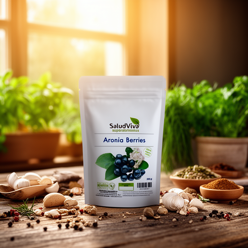 SALUD VIVA ARONIA BERRIES 200gr. BIO SG VEGAN