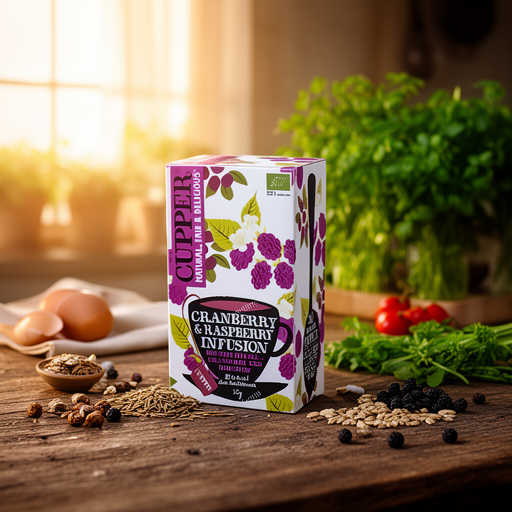 CUPPER ARANDANO Y FRAMBUESA infusion 20bolsitas. BIO VEGA