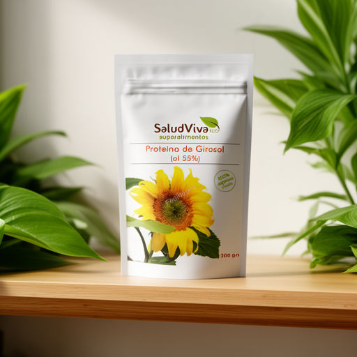 Salud Viva Proteina de Girasol Al 55% 200gr. Bio Sg S/a Vegan