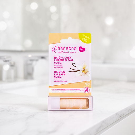Benecos Balsamo Labial Vegano Vainilla Natural 4,8gr.