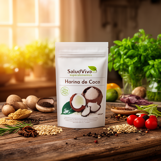 SALUD VIVA HARINA DE COCO 250gr. BIO SG VEGAN