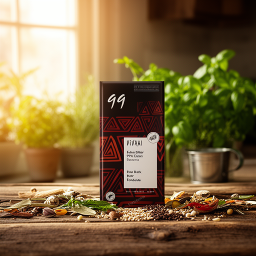 VIVANI CHOCOLATE NEGRO 99% PANAMA azucar coco 80gr. VEGAN