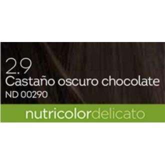 TINTE castaño oscuro chocolate 140ml 2.9 DELICATO