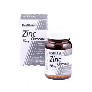 GLUCONATO DE ZINC 90comp. HEALTH AID